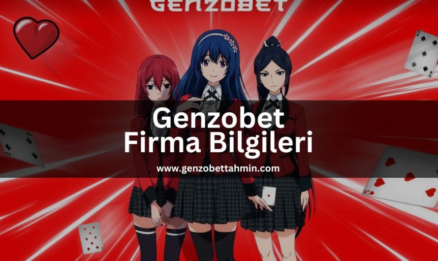 Genzobet Firma Bilgileri